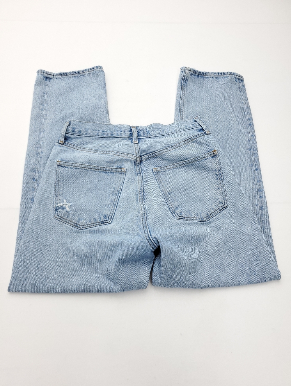 AGOLDE 90s Womens Loose Fit Jeans in Snapshot/Light-Blue Straight-Leg Size 26 - Picture 13 of 15